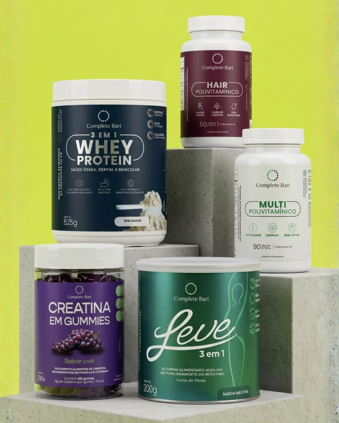Linha de produtos Complete Bari