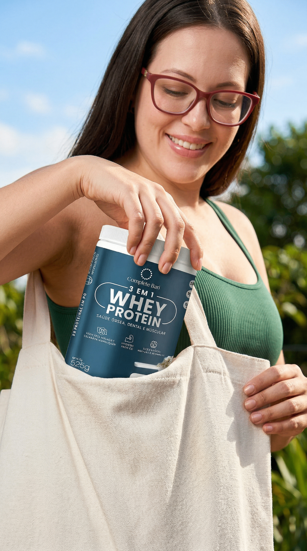 Cliente Complete Bari com Whey Protein